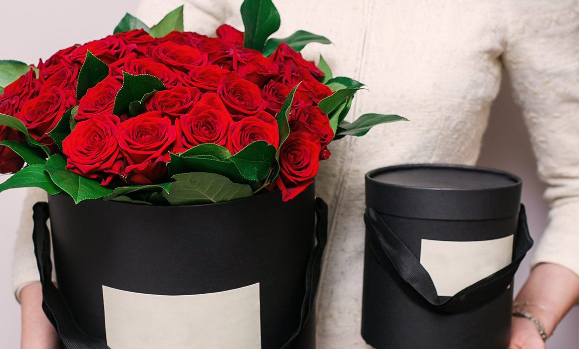 Gift Boxed Red Roses